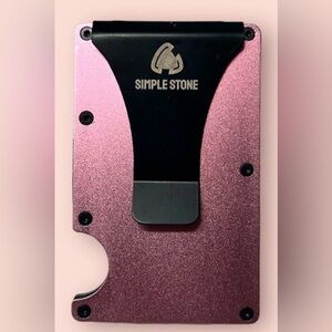 RFID Pink Card Holder